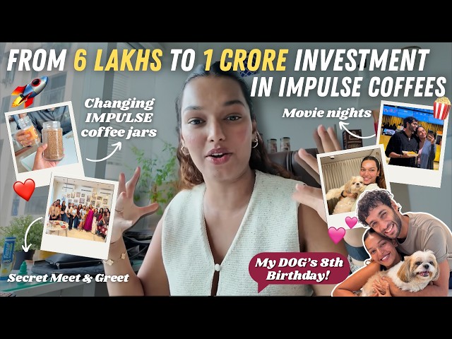 6 Lakhs to 1 Crore of Investment in Impulse Coffees 🚀 Fudge's 8th Birthday, & more #HustleWSar