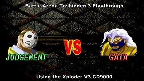 Battle Arena Toshinden 3 Judgement Playthrough using the Xploder V3 CD9000 for Ps1 :D #Playstation