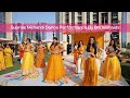 Surprise mehendi dance performance by bridesmaids  wedmegood