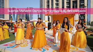 Surprise Mehendi Dance Performance By Bridesmaids | WedMeGood