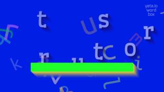 TRUSTOR - HOW TO PRONOUNCE IT