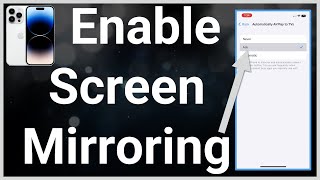 How To Turn On Screen Mirroring On iPhone screenshot 1