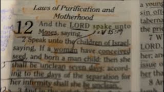 Lev Ch12 LAWS OF PURIFICATION & MOTHERHOOD📖Study B4🛌join us #lostchildrenofisrael12tribes