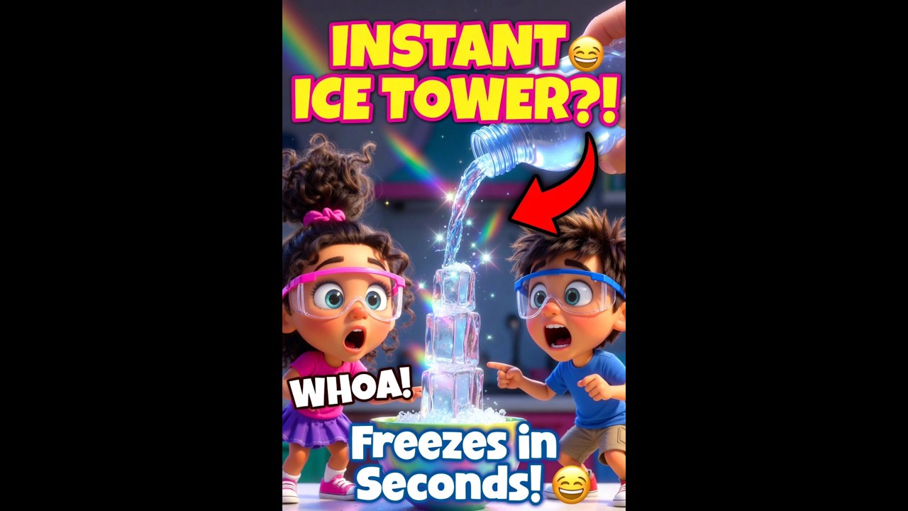 liquid that freezes on command 😳