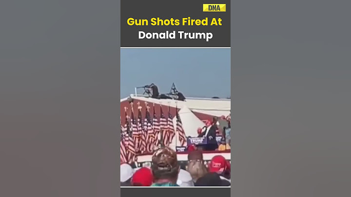 Video: Secret Service, Snipers In Action After Shots Fired At Donald Trump | Trump Rally Shooting