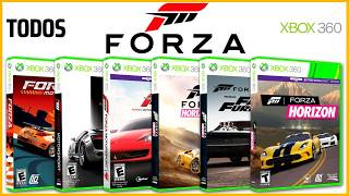 TODOS os FORZA LANÇADOS Pro XBOX 360 !!!