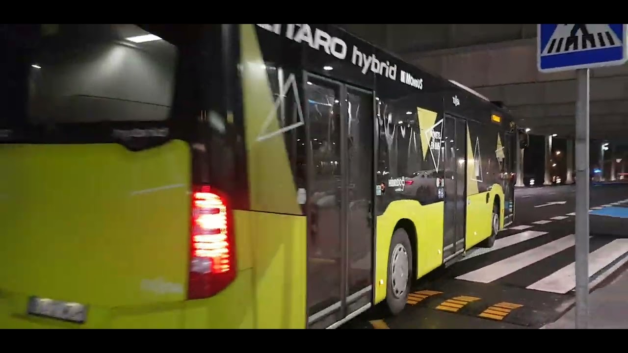 Two 6A Mercedes Benz Buses In Santiago De Compostela Airport Saturday two-6a-mercedes-benz-buses-in-santiago-de-compostela-airport-saturday