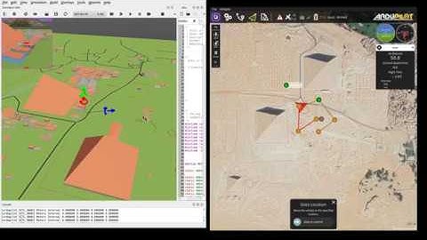 SITL Webots Giza Pyramids