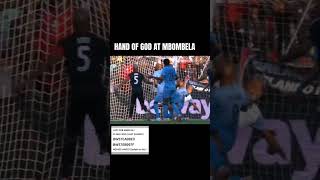 HAND OF GOD AT MBOMBELA STADIUM!