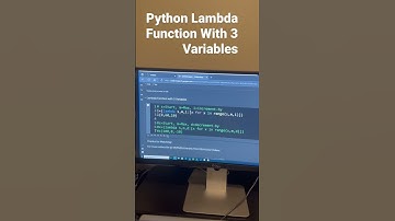 Python Lambda Function Examples With Three Variables
