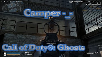 Call Of Duty: Ghosts Multiplayer - I love Campers! (1080p HD)