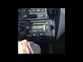 Honda Accord Radio Unlock with Code