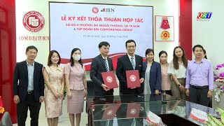 SHARK LÊ HÙNG ANH KÝ HỢP TÁC ĐẠI HỌC NGOẠI THƯƠNG, TRAO HỌC BỔNG SINH VIÊN THU HÚT NGUỒN NHÂN LỰC