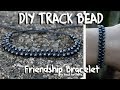 DIY Track Bead Bracelet | Waterproof Waxed Cord Friendship Bracelets Tutorial Inspired by Pura Vida