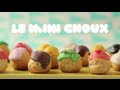 How to Make Mini Choux - Raspberry Pastry Cream Recipe