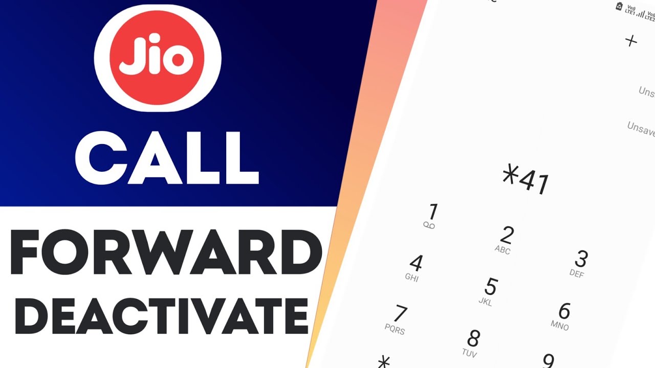 Jio Ki Call Forwarding Kaise Hataye | Jio Ki Call Forwarding Deactivate ...