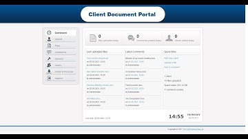 Client Document Portal / File Share for Websites