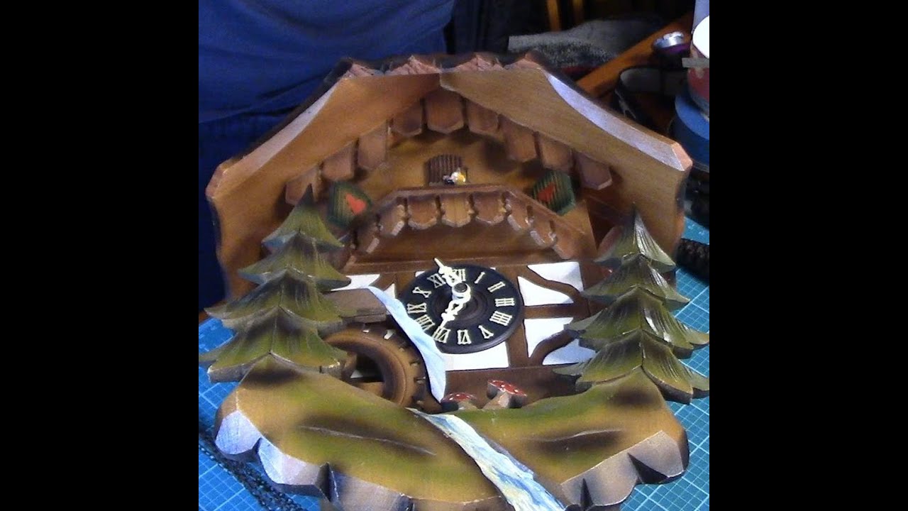 waterwheel cuckoo clock p.1