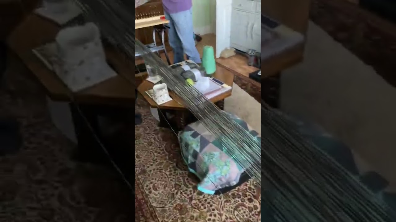 Direct warping a Ashford Jack loom