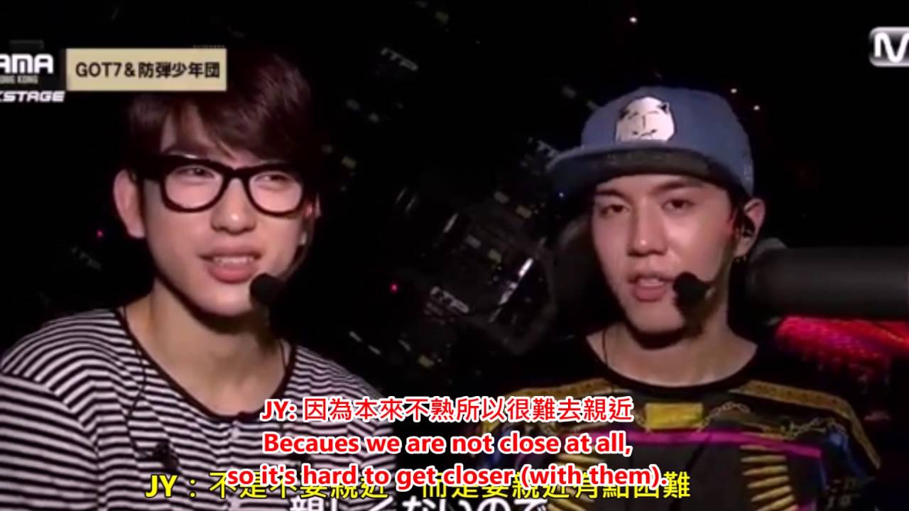 (RE-UP)[ENG/中字] Jinson - Jealous...? (MAMA Backstage cut)