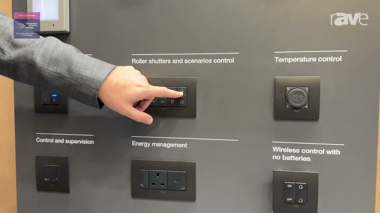 ISE 2026: Vimar Features Wireless Home Automation System