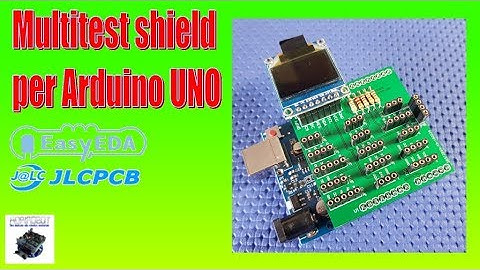 Multitest shield per Arduino UNO