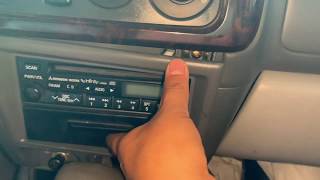How to Unlock Radio Stereo Mitsubishi Montero Sport 300GT Diamante Eclipse Endeavor Galant Lancer