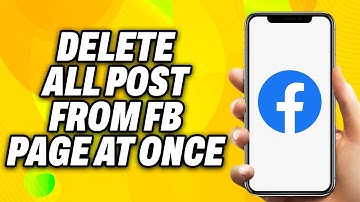 How To Delete All Post From Facebook Page At Once (2025) - Quick Fix