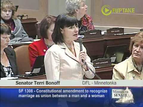 Senator Bonoff Talks About Her Gay Brother