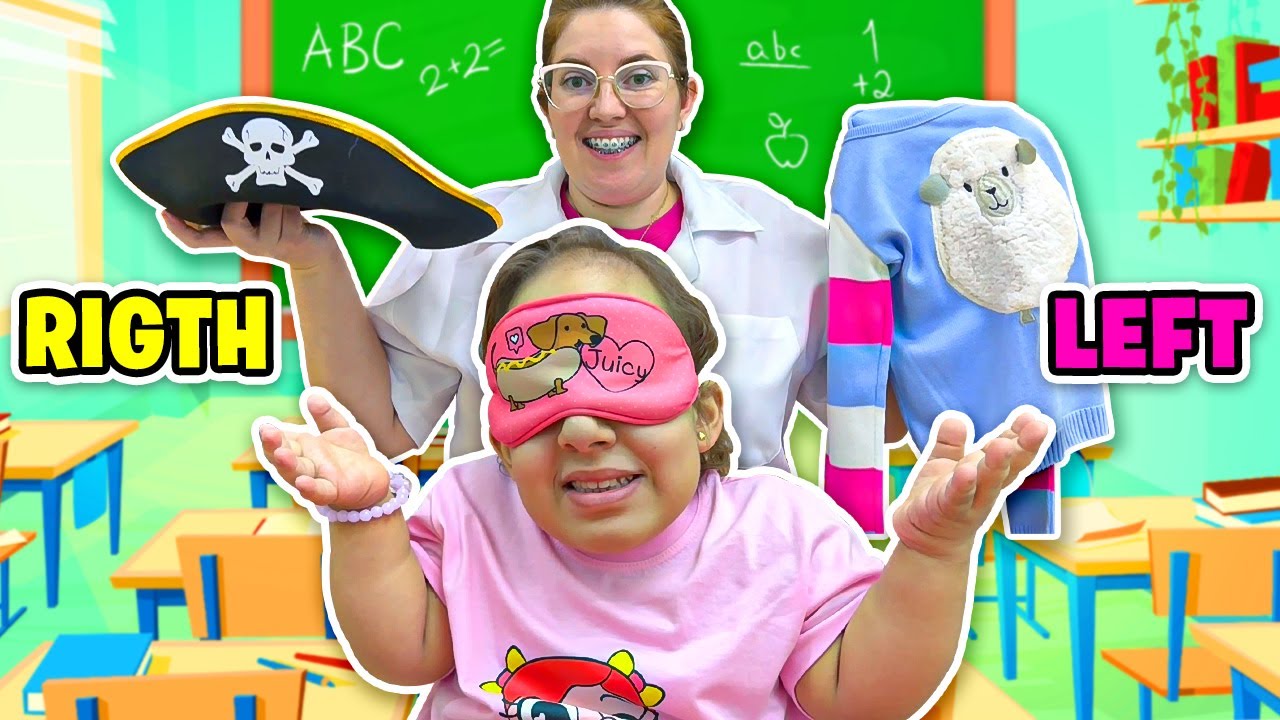 Direita ou Esquerda Aprendendo com Família MC Divertida | Left or Right for kids