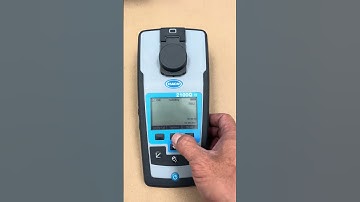 Hach 2100Qis Digital Portable Turbidimeter Kit With Case And Full User Manual