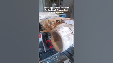Giant Scale Balsa Build Radial Engine Block Covers