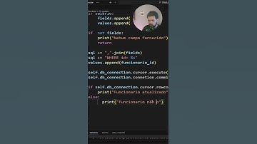 🐍Como Atualizar Informações no Banco com Python – Aula Completa no Canal #shotrs  #python  #sql