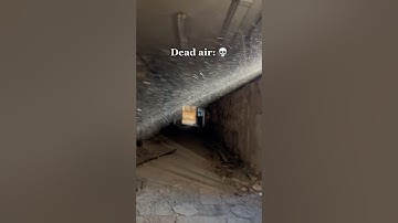 This is why you need to wear a respirator while urban exploring…