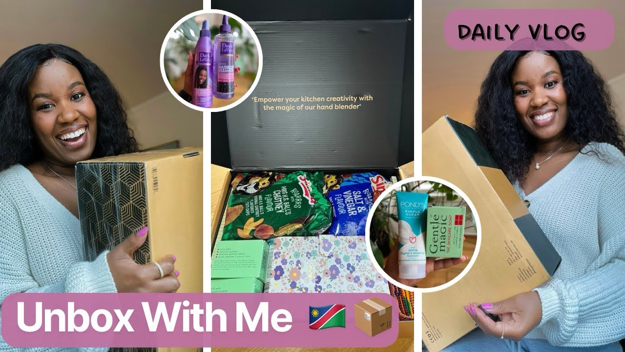 🌻 Распакуйте со мной | Подарочная коробка из Намибии | Намибийский ютубер