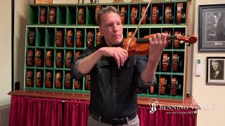 Fine 2017 Guarneri-model Violin by Violinmaker Paul Becker For Sale