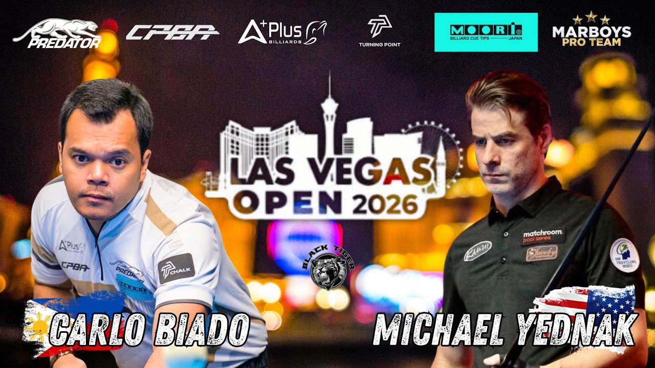 CARLO BIADO 🇵🇭VS 🇺🇸MICHAEL YEDNAK | Winner Round 1 | LAS VEGAS MEN’S OPEN