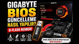 Gigabyte Anakart BIOS Güncelleme (B450, B550, X570 ve Daha Fazlası) Updating Bios