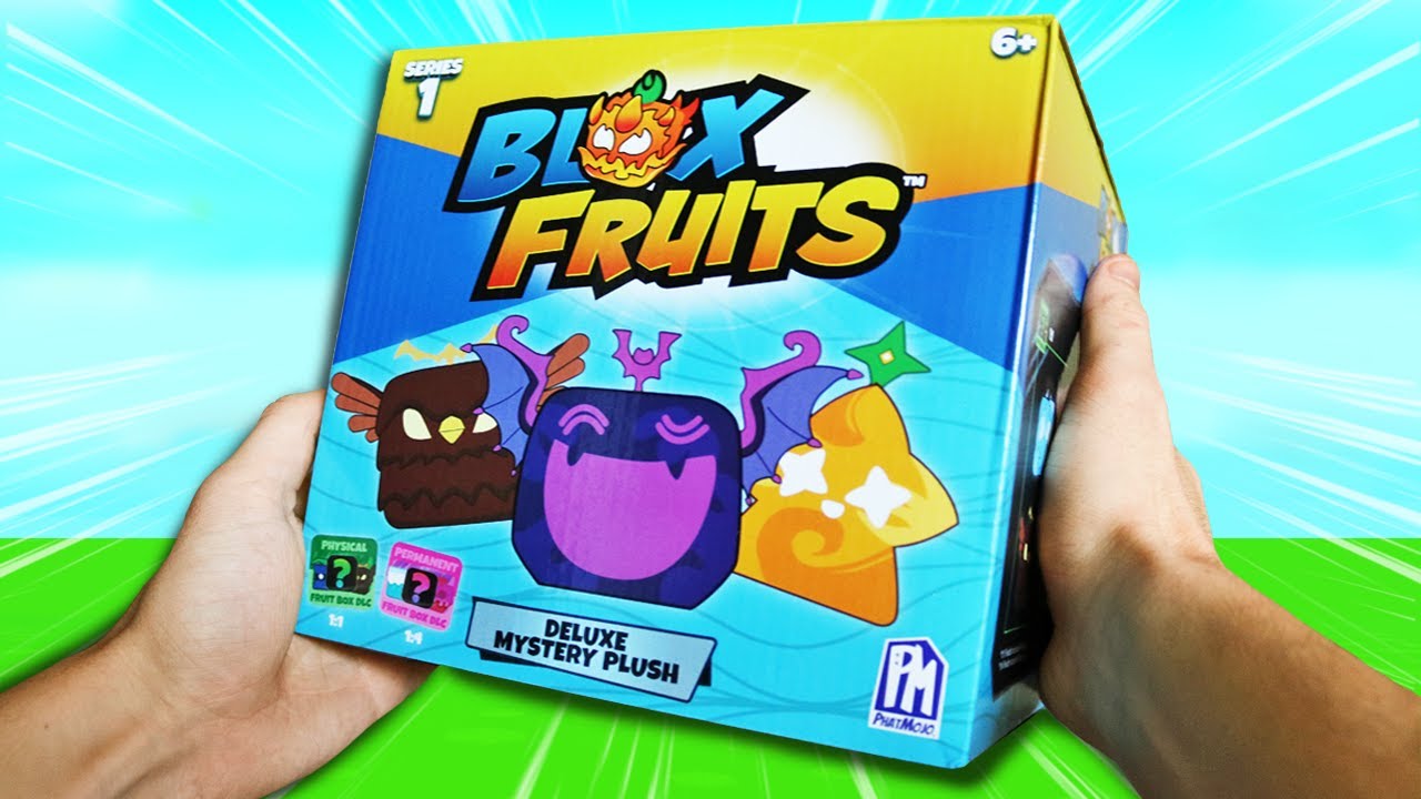Opening Official BLOX FRUITS Plush Toys and CODES #roblox #bloxfruits , blox fruit toys