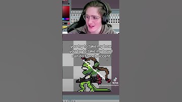 You dare touch MY BOW #indiegame #gamedev #indiedev #gamedevelopment #godot #pixelart #art #twitch