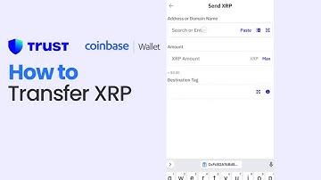 How to Transfer/send XRP from Trust Wallet to Coinbase Wallet