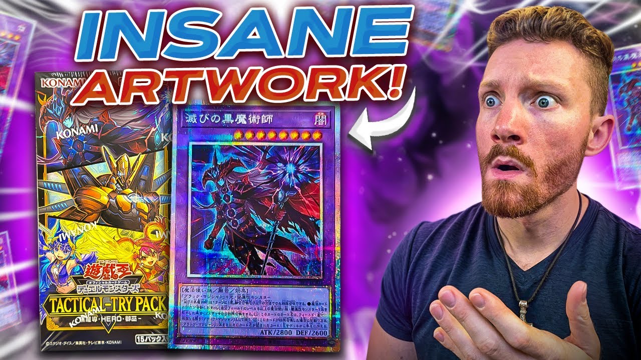 Opening Yugioh Tactical Try Pack For the NEW Dark Magician