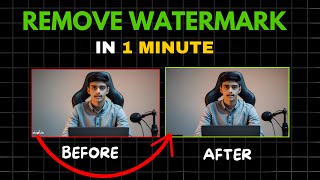 How to remove watermark from video for free (No Blur) - Full Guide