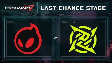 Dignitas vs NiP (Train) - cs_summit 7: Last Chance Stage - Game 1