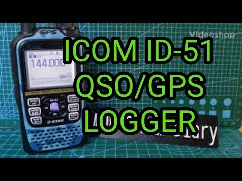 ICOM ID-51 Plus 2 - QSO and GPS Recording