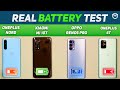 OPPO Reno5 Pro vs Mi 10T, Oneplus 8T, Nord Battery Drain Test | Charging | Dimensity Gaming [Hindi]