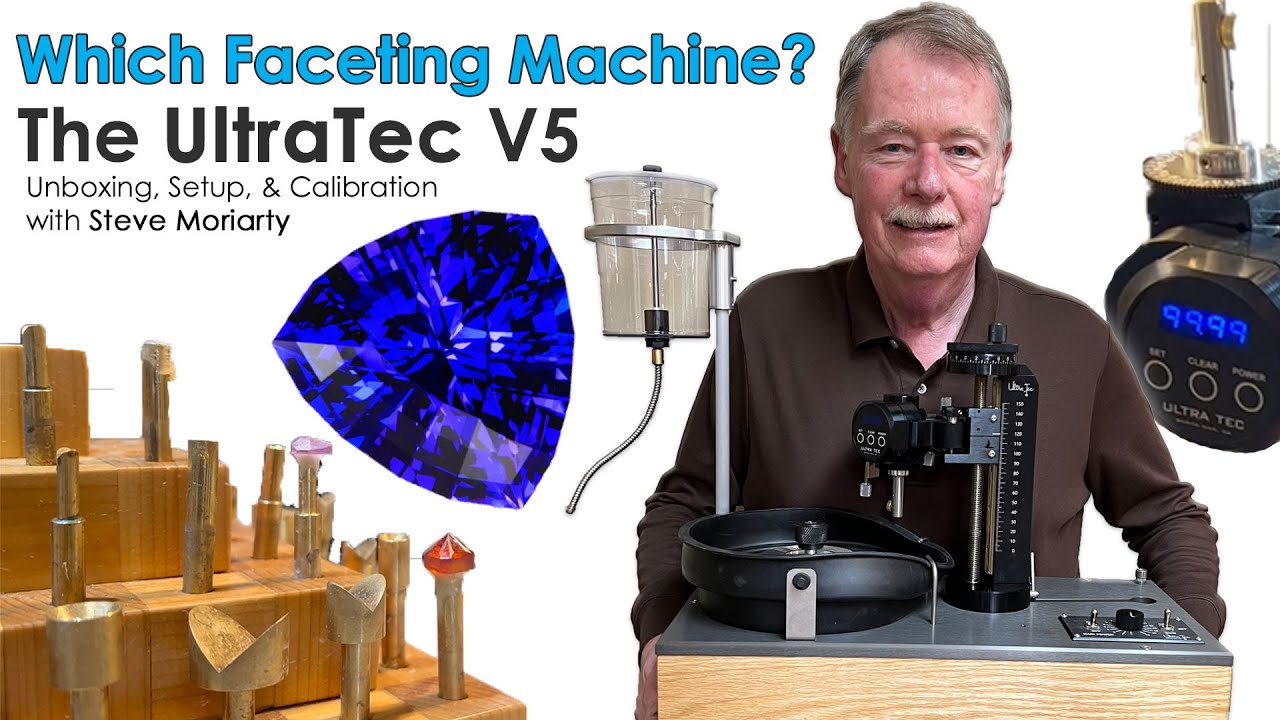 Gemstone Faceting Machines Ultra Tec V5 Unboxing & Setup YouTube