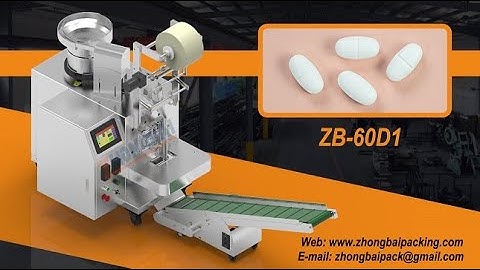 Tablets Pouch Packing Machine, Pills Pouch Packing Machine