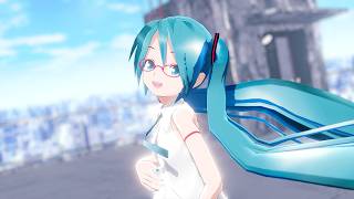 【MMD】Lat式ミク で 積乱雲グラフィティ