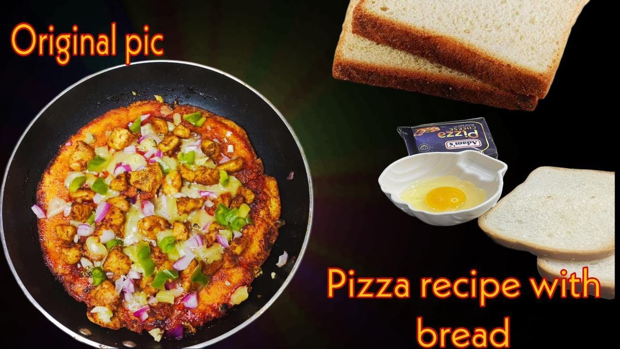 pizza recipe without oven without yeast bread se pizza banayn